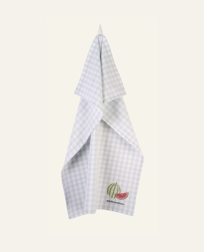 Keittiöpyyhe vaaleansininen - 47x70 cm vaaleansininen - 1