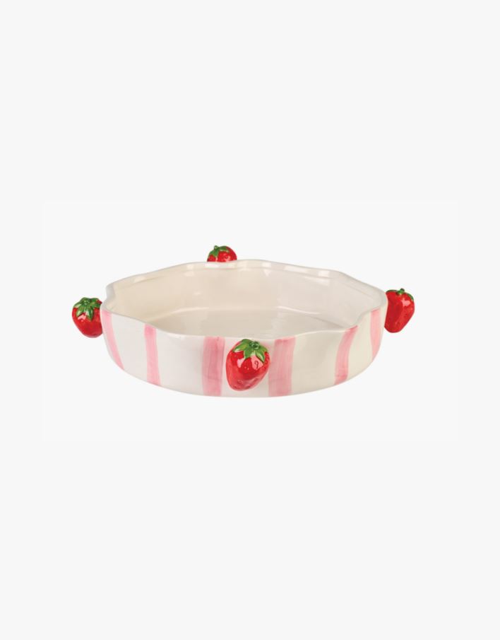 Uuninkestävä astia moniväri/roosa - ø32,5 h5,5 cm moniväri/roosa - 1