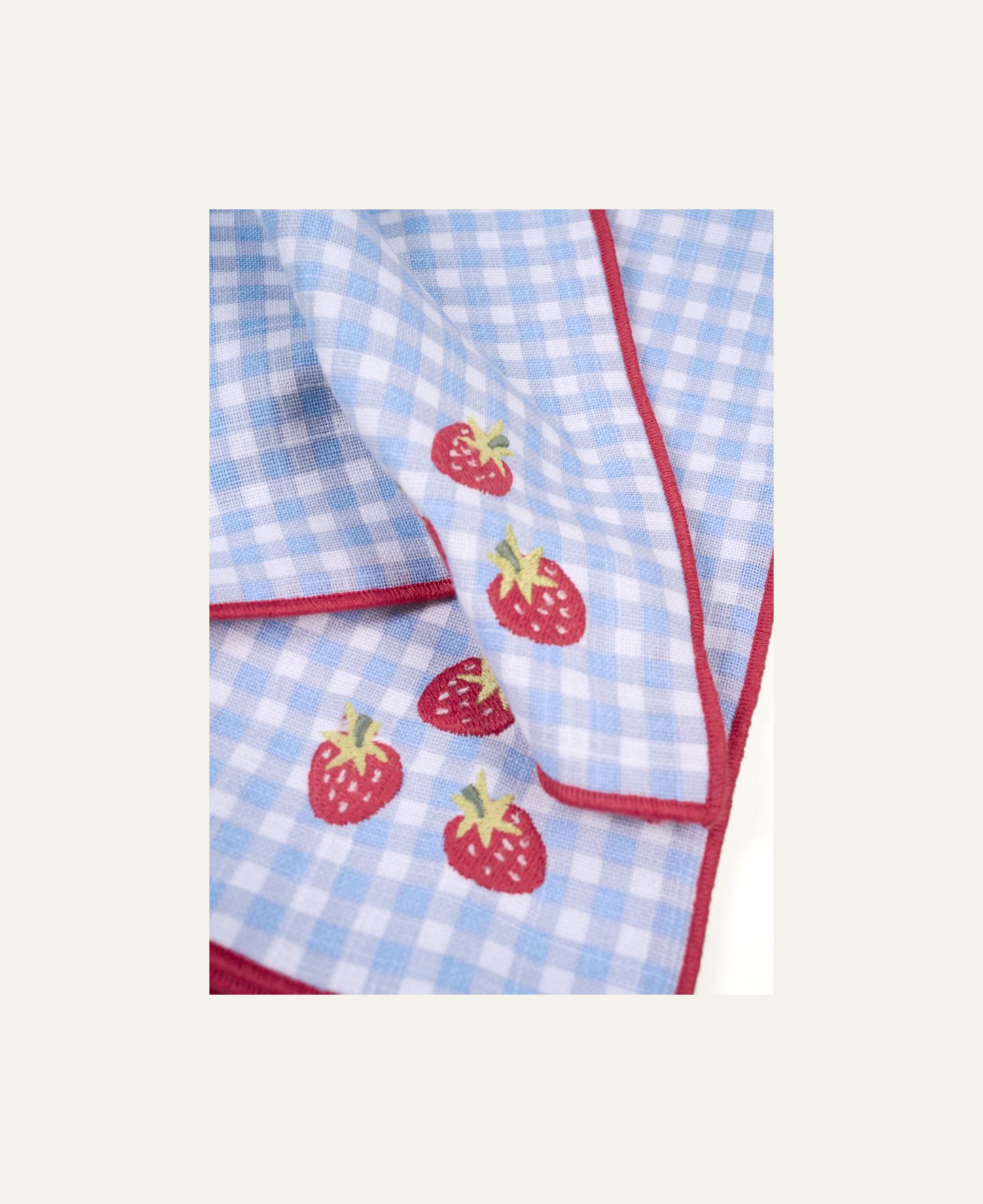 Kangaslautasliina, 2 kpl sininen - 4