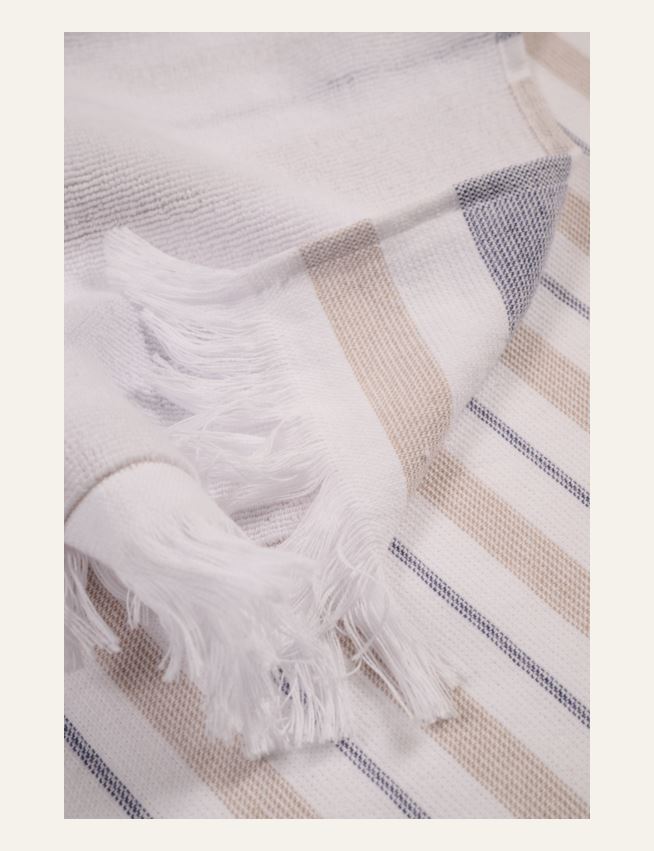 Kylpypyyhe moniväri/sininen - 2