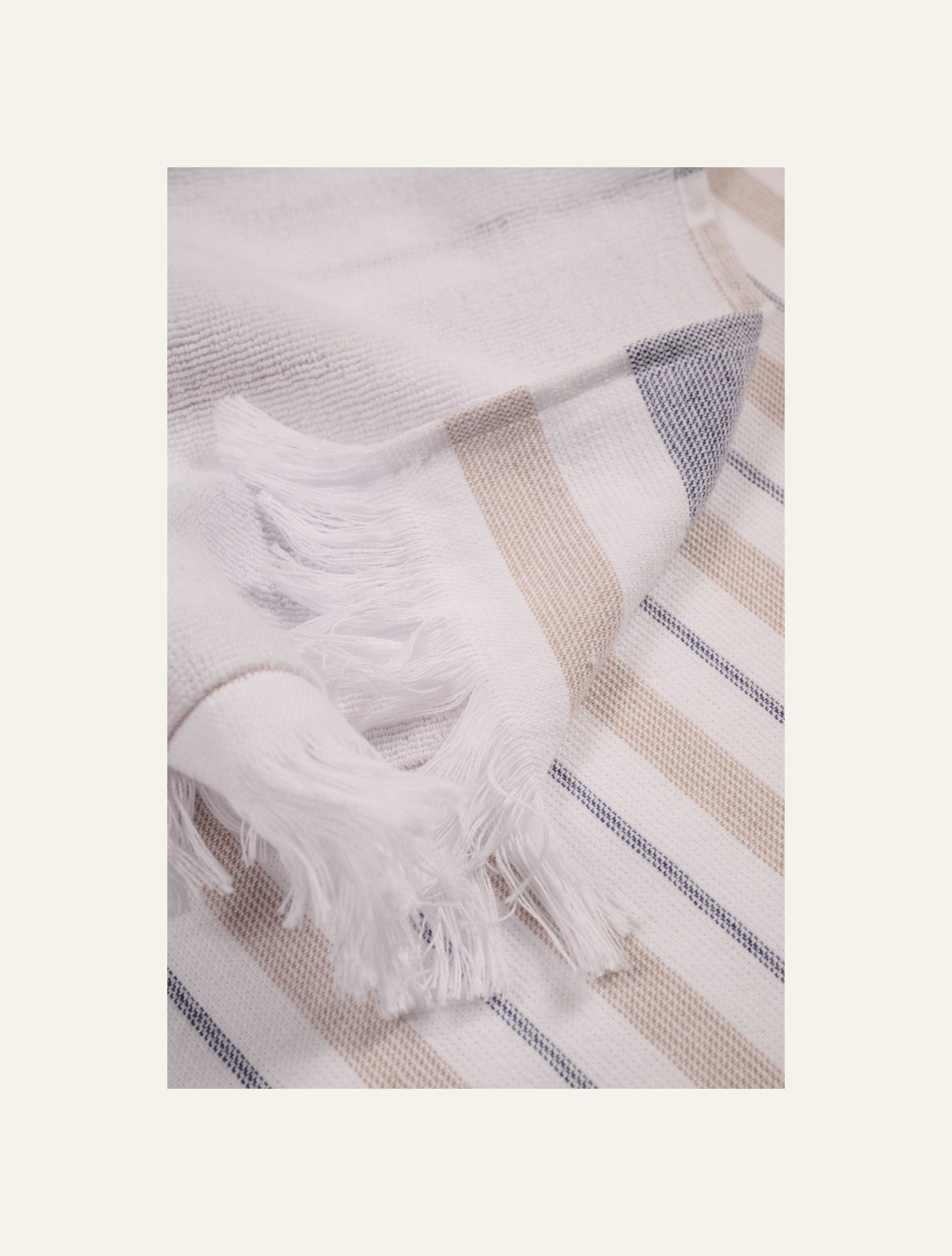 Kylpypyyhe moniväri/sininen - 2