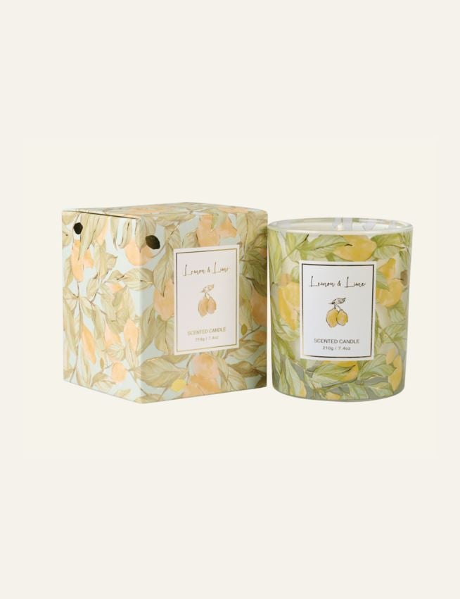 Tuoksukynttilä moniväri/keltainen - 2