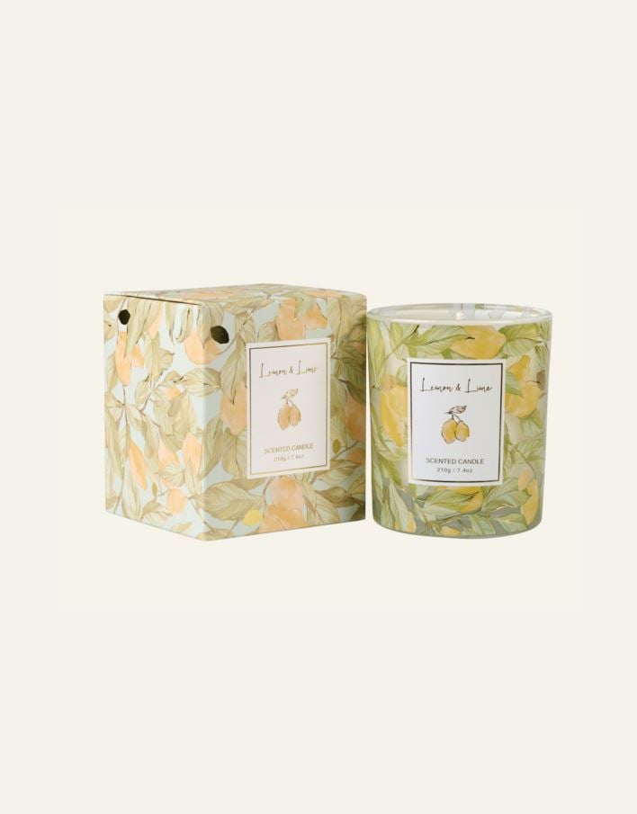 Tuoksukynttilä moniväri/keltainen - 2