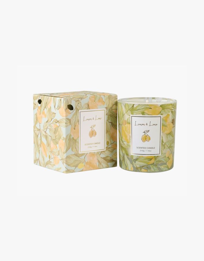 Tuoksukynttilä moniväri/keltainen - 210 g moniväri/keltainen - 1