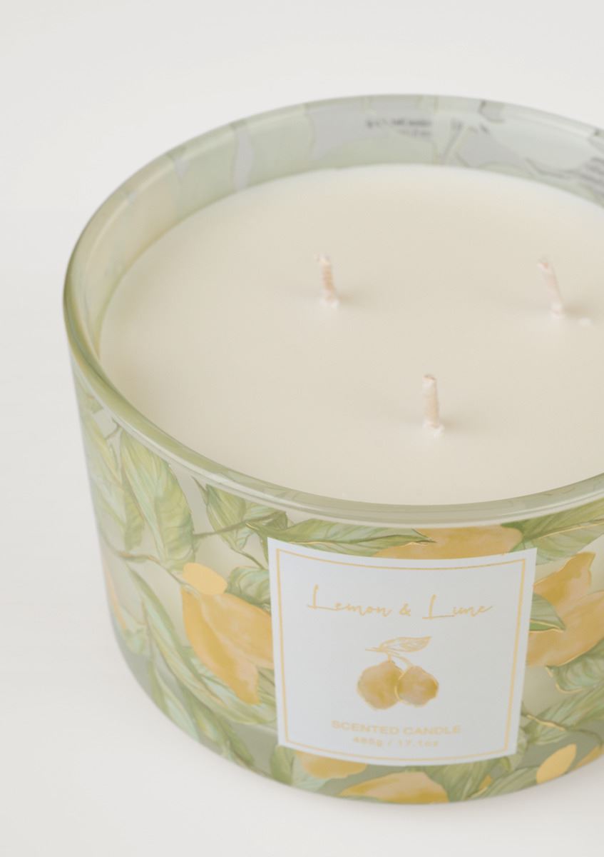 Tuoksukynttilä moniväri/keltainen - 2