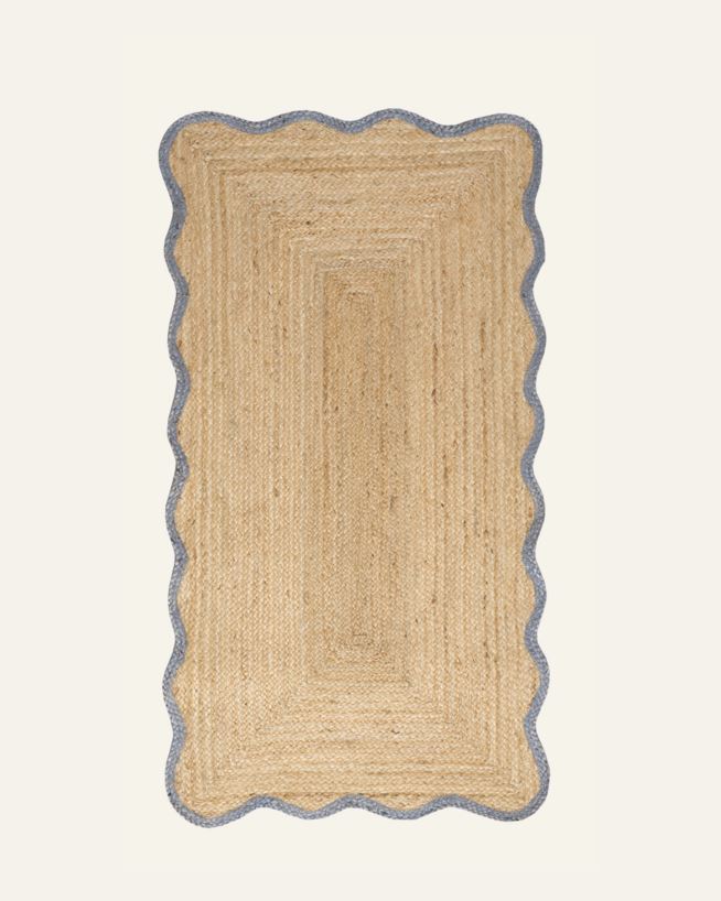 Juuttimatto harmaasininen - 80x150 cm harmaasininen - 1