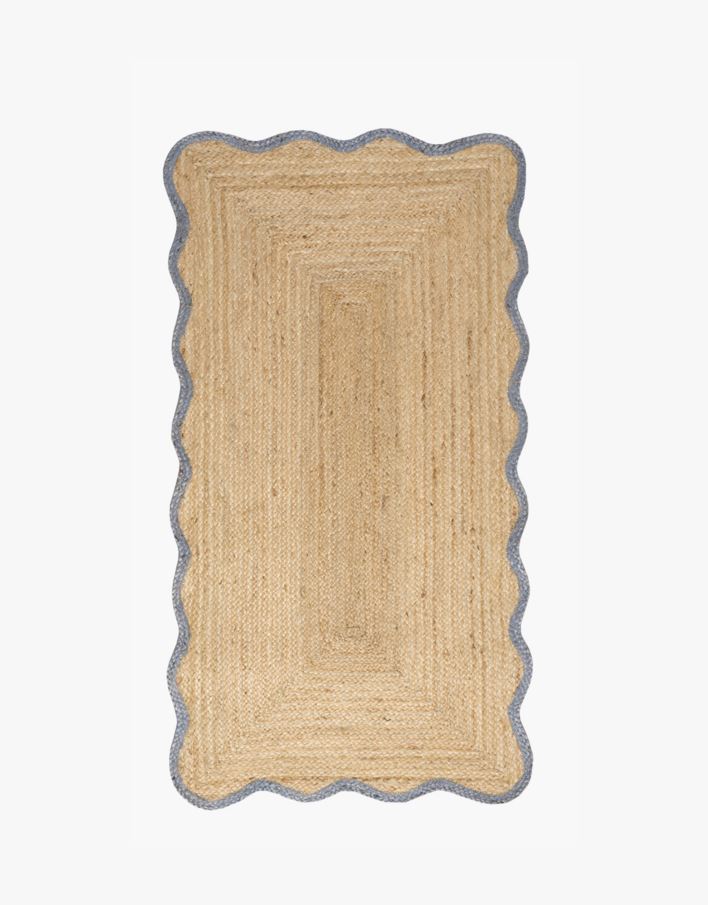 Juuttimatto harmaasininen - 80x150 cm harmaasininen - 1