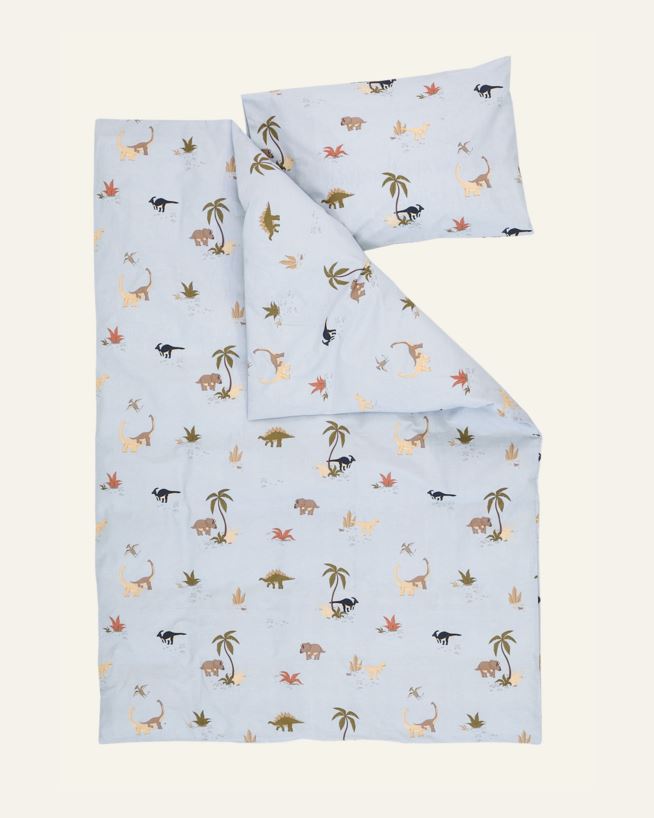 Pussilakanasetti sininen - 100x130 cm sininen - 1