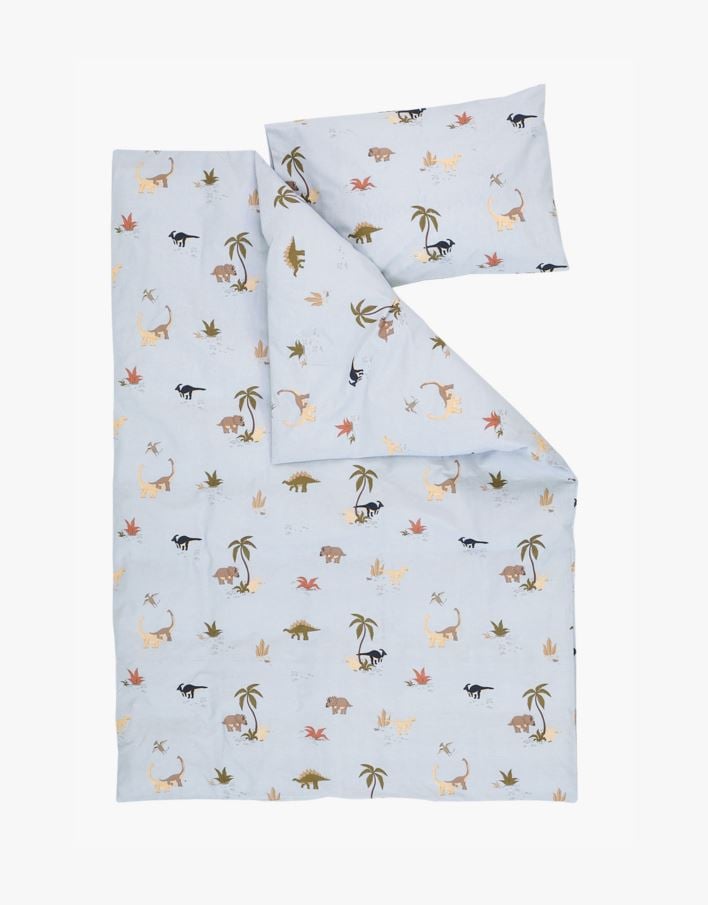 Pussilakanasetti sininen - 100x130 cm sininen - 1