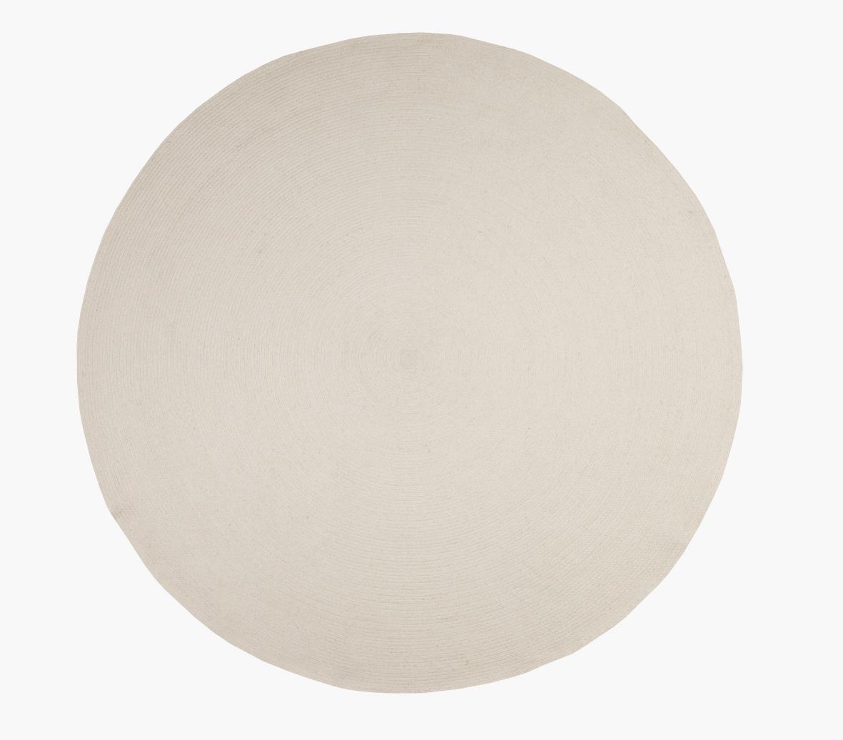 Matto luonnonvalkoinen - ø200 cm luonnonvalkoinen - 1