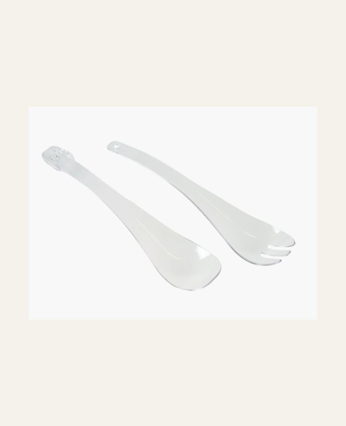 Salaattiottimet läpikuultava - 30,8x6,5 cm läpikuultava - 1