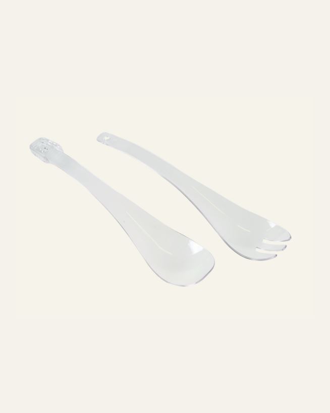 Salaattiottimet läpikuultava - 30,8x6,5 cm läpikuultava - 1