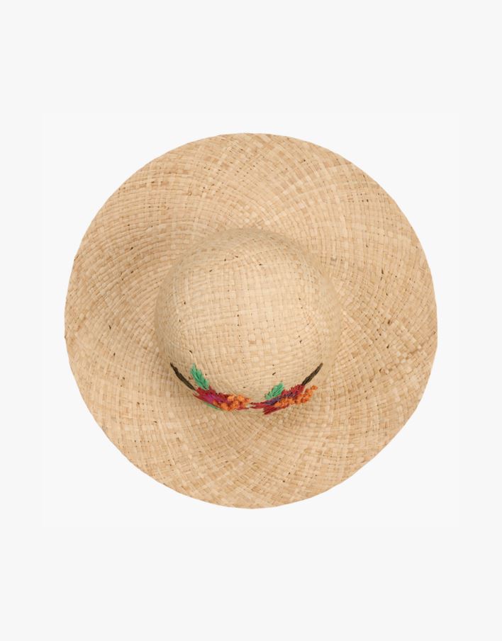 Olkihattu moniväi luonnonväri - 39x11 cm Moniväi Luonnonväri - 1