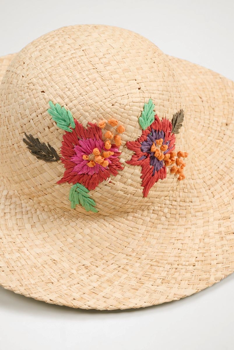 Olkihattu moniväi luonnonväri - 2