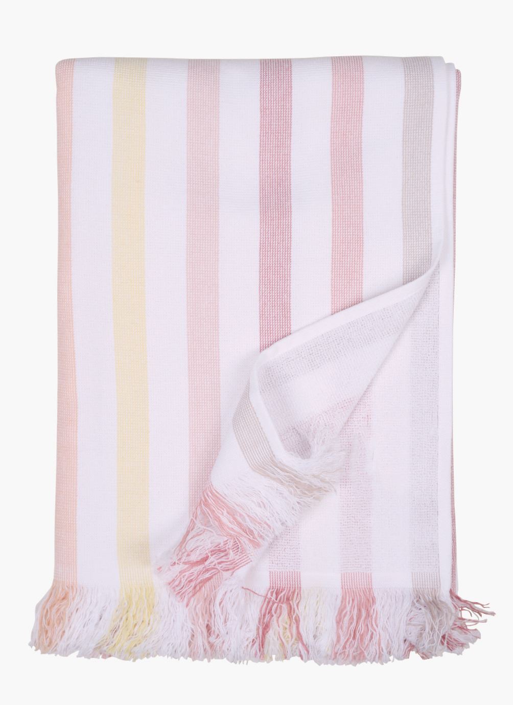 Kylpypyyhe moniväri/roosa - 75x150cm moniväri/roosa - 1