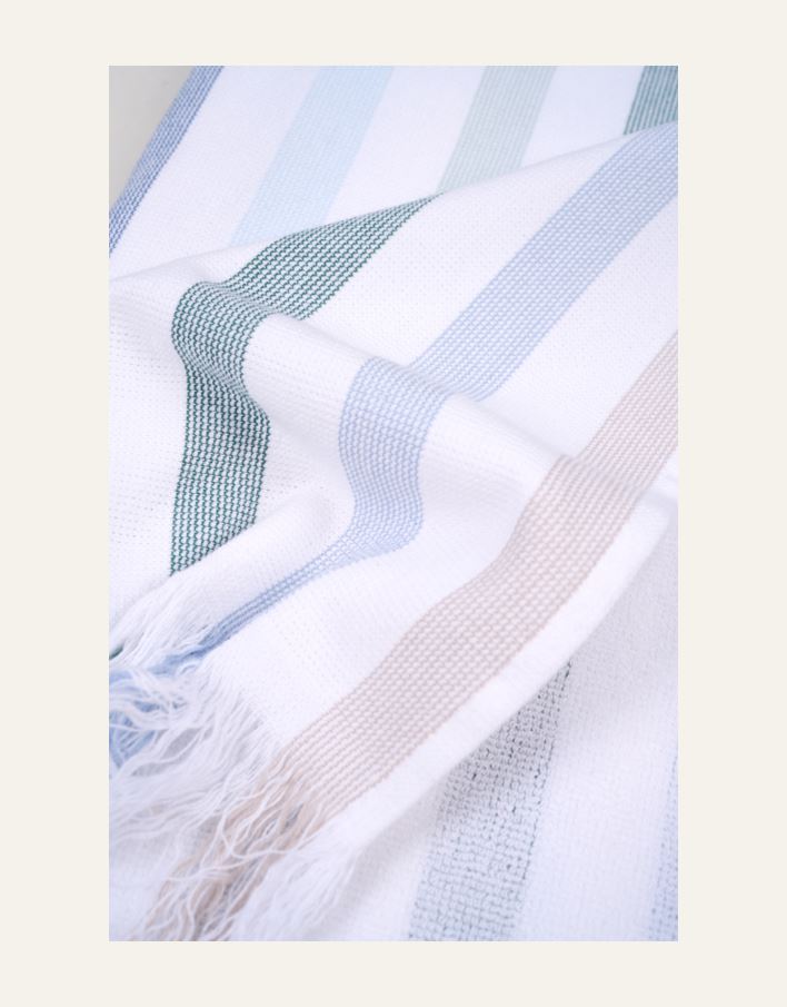 Kylpypyyhe moniväri/sininen - 2