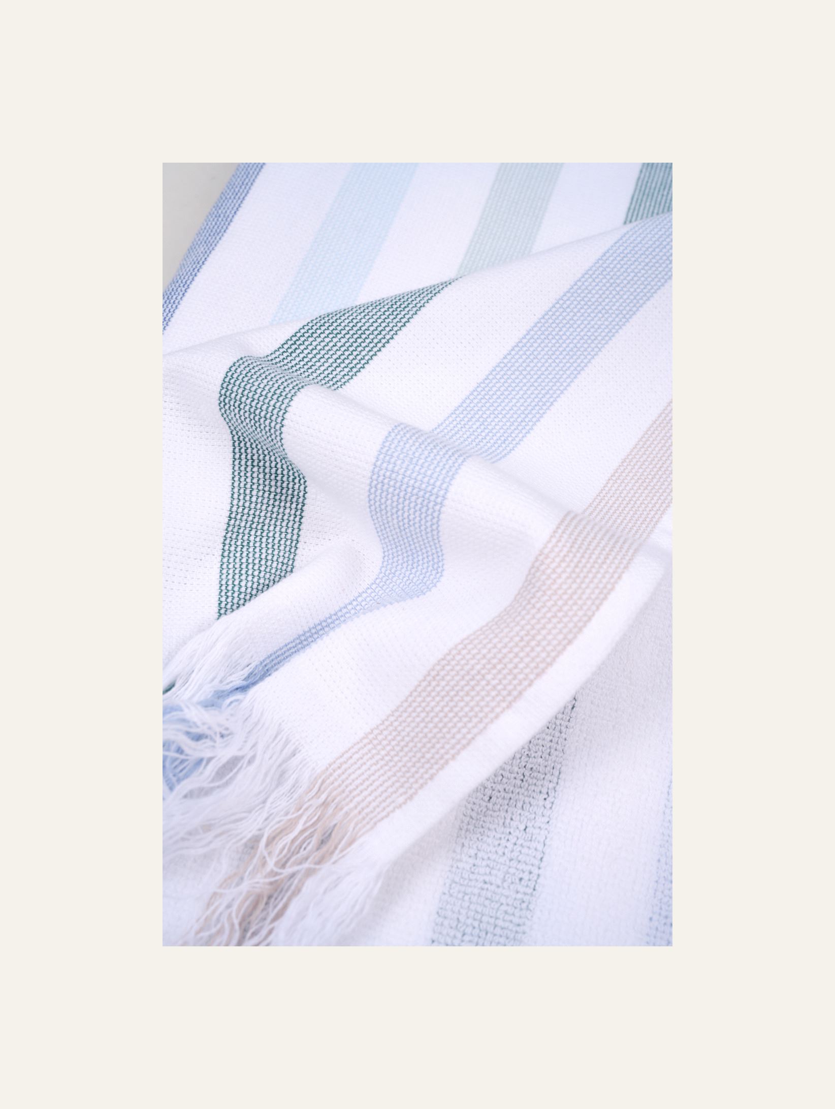 Kylpypyyhe moniväri/sininen - 2