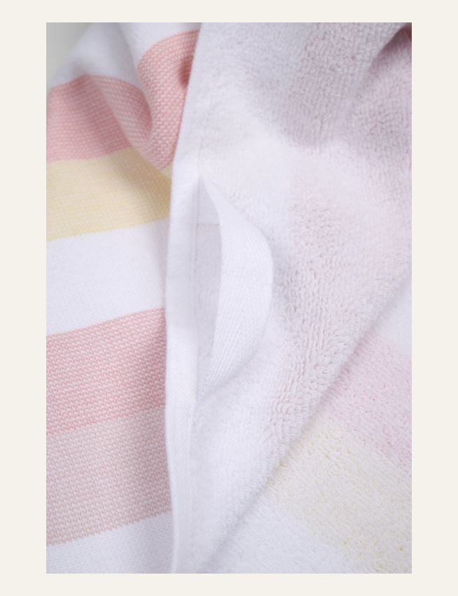 Pyyhe moniväri/roosa - 2