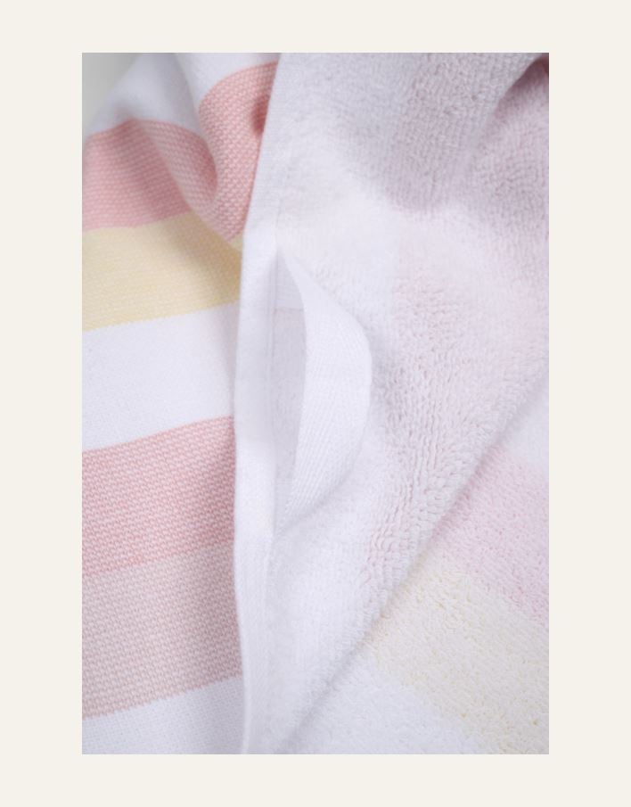 Pyyhe moniväri/roosa - 2