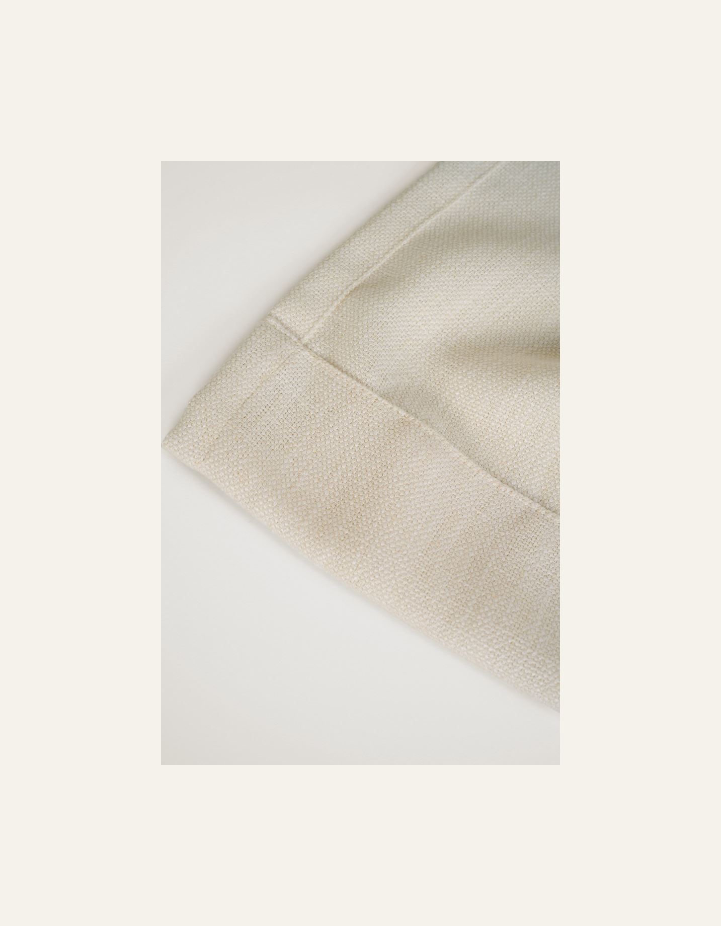 Verho luonnonvalkoinen - 3