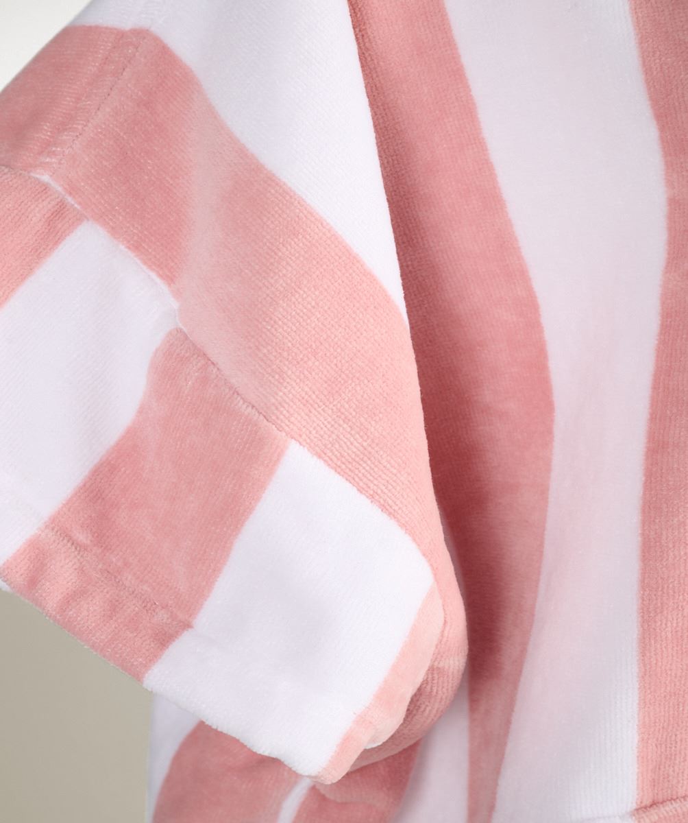 Poncho moniväri/roosa - 5