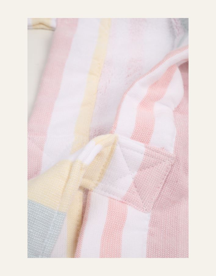 Rantalaukku moniväri/roosa - 2