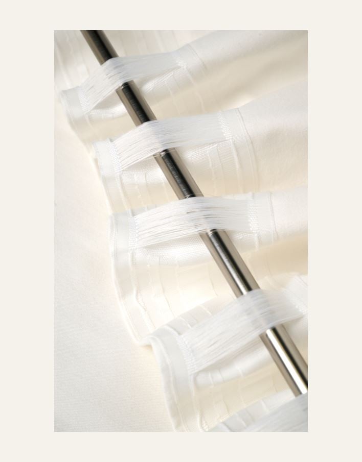 Verho luonnonvalkoinen - 6