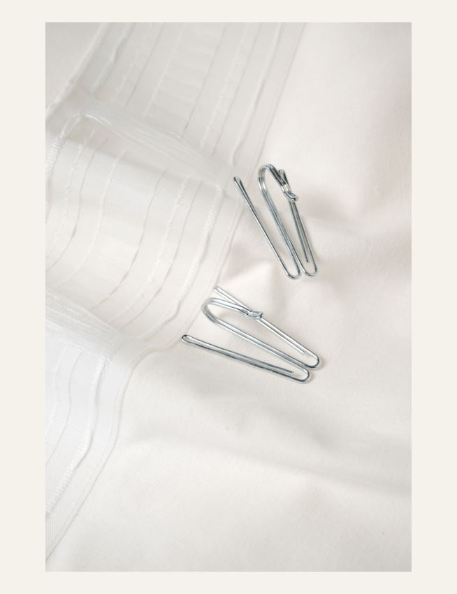 Verho luonnonvalkoinen - 7