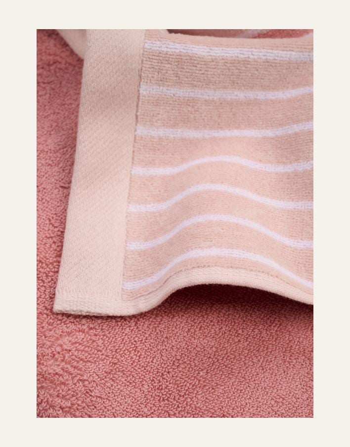 Kylpypyyhe moniväri/roosa - 2