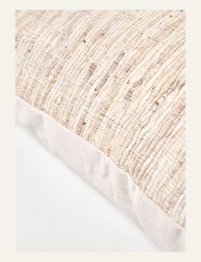 Koristetyynynpäällinen luonnonvalkoinen - 2