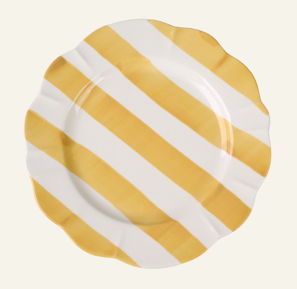 Lautanen keltainen - ø21cm keltainen - 1