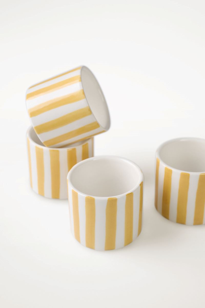 Servettirengas, 4 kpl keltainen - 3