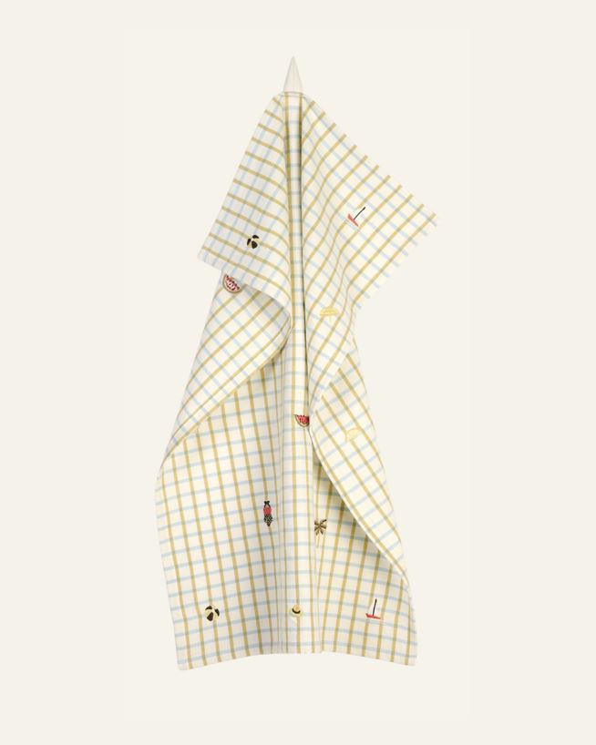 Keittiöpyyhe beige - 50x70 cm beige - 1
