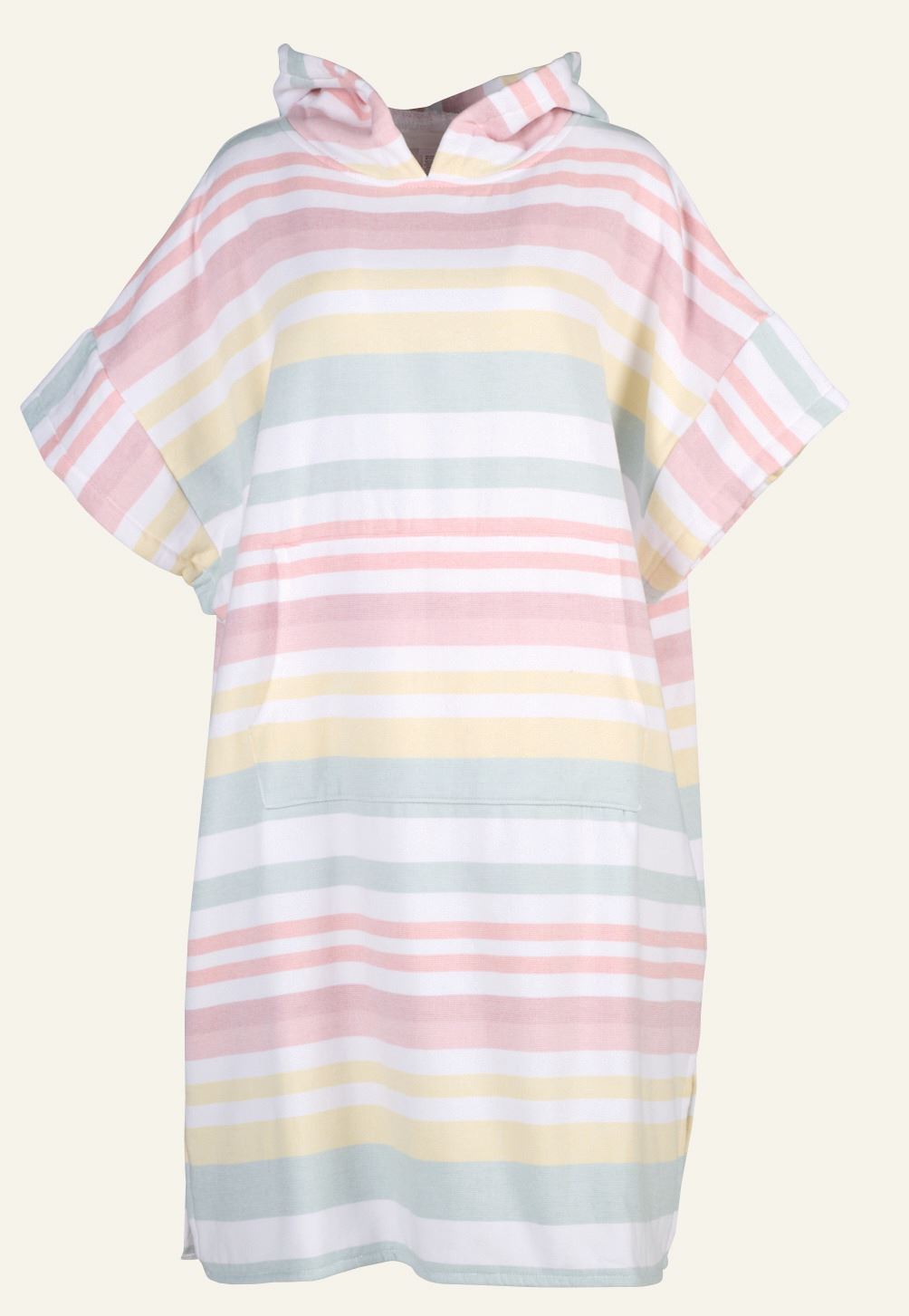 Poncho moniväri/roosa - one size moniväri/roosa - 1