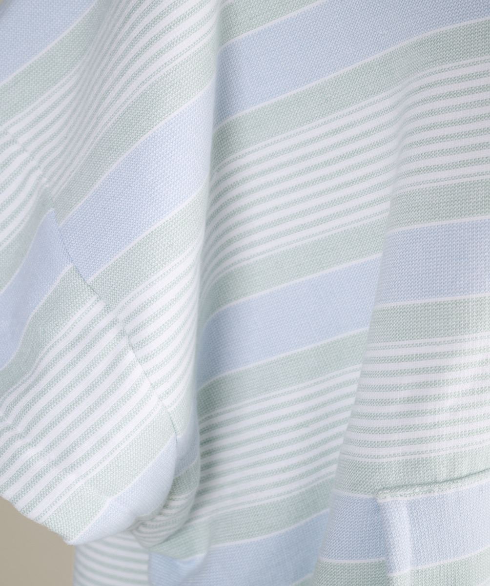 Poncho moniväri/vihreä - 2