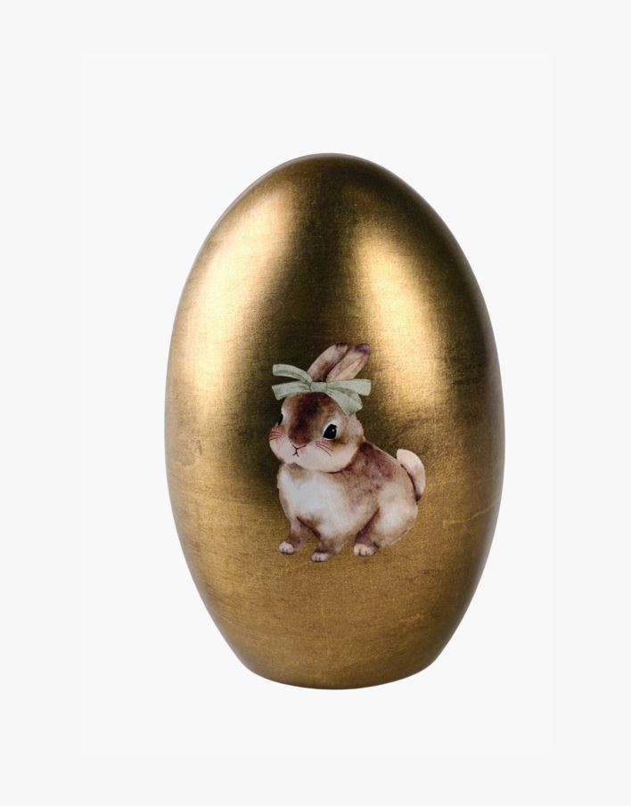 Pääsiäismuna kulta - 14x9 cm kulta - 1