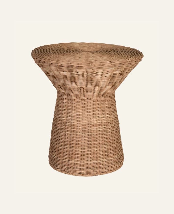 Sivupöytä luonnonväri - 39x39x42 cm luonnonväri - 1