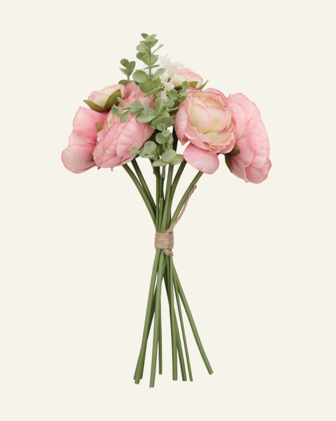 Kukkakimppu roosa - 20x18x36 cm roosa - 1