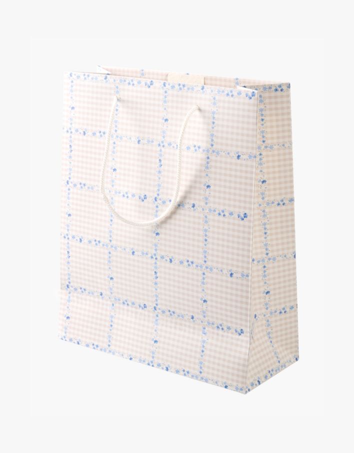 Lahjapussi moniväri/sininen - 24x29x10 cm moniväri/sininen - 1