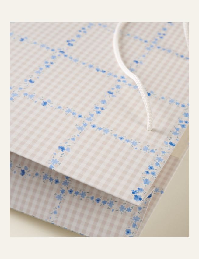 Lahjapussi moniväri/sininen - 2