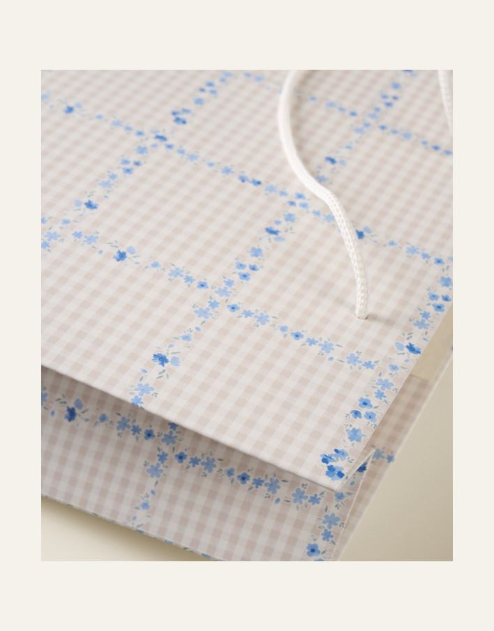 Lahjapussi moniväri/sininen - 2