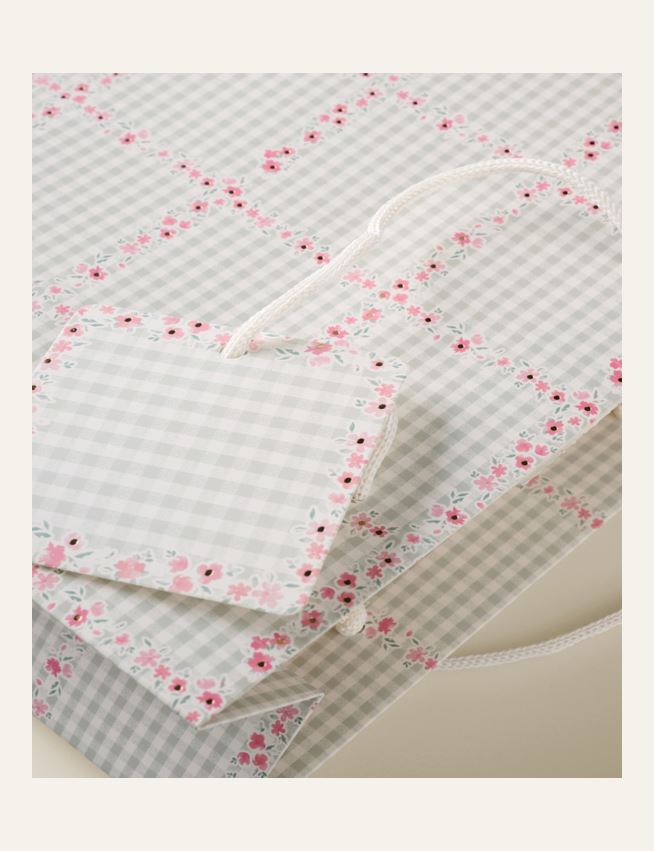 Lahjapussi moniväri/roosa - 2