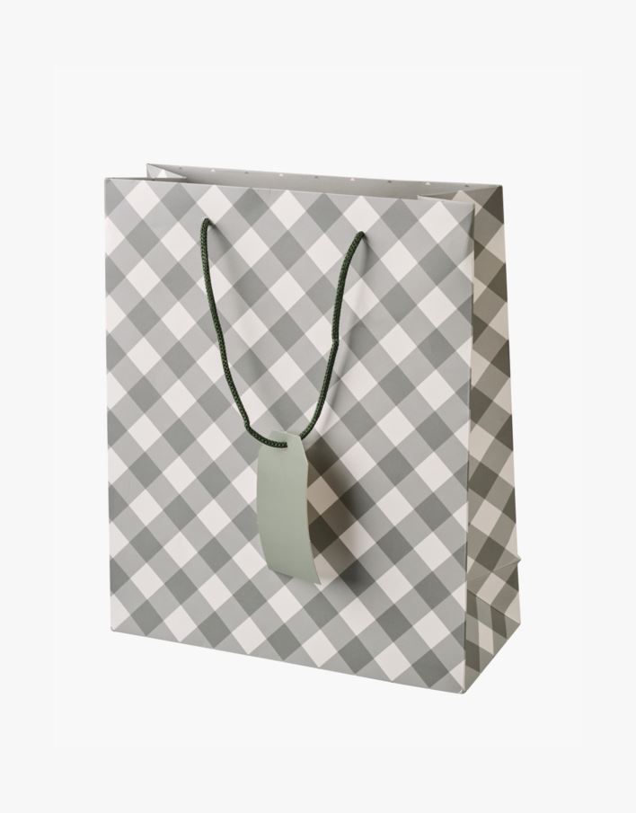 Lahjapussi moniväri/vihreä - 24x29x10 cm moniväri/vihreä - 1