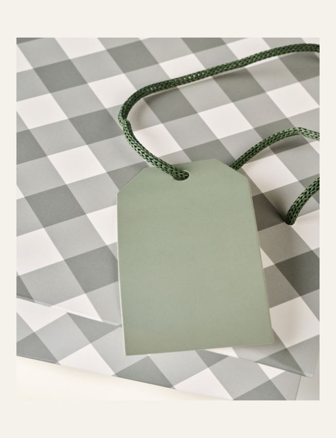 Lahjapussi moniväri/vihreä - 2