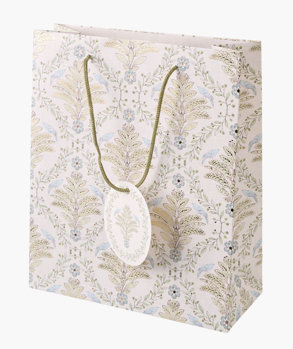 Lahjapussi moniväri/sininen - 24x29x10 cm moniväri/sininen - 1