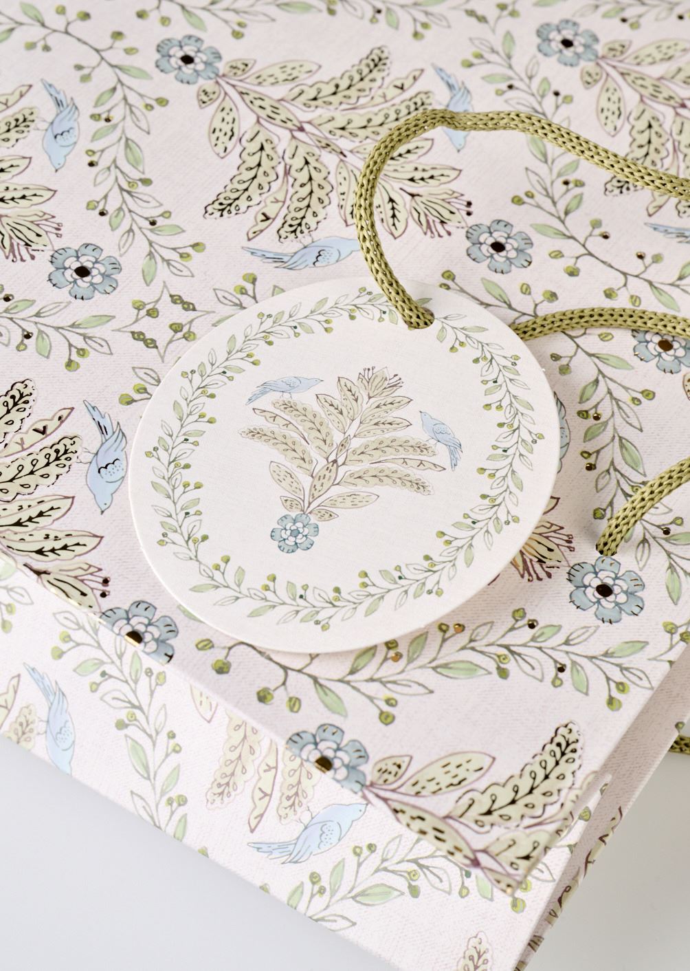 Lahjapussi moniväri/sininen - 2