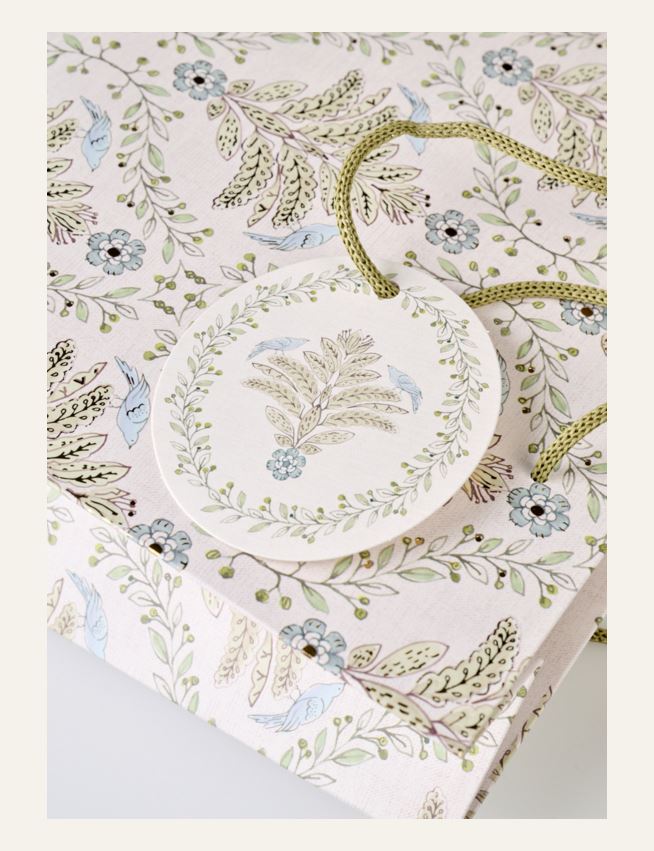 Lahjapussi moniväri/sininen - 2