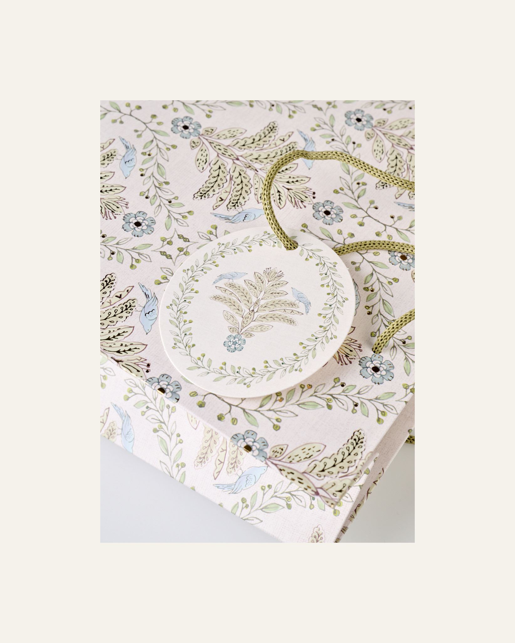 Lahjapussi moniväri/sininen - 2