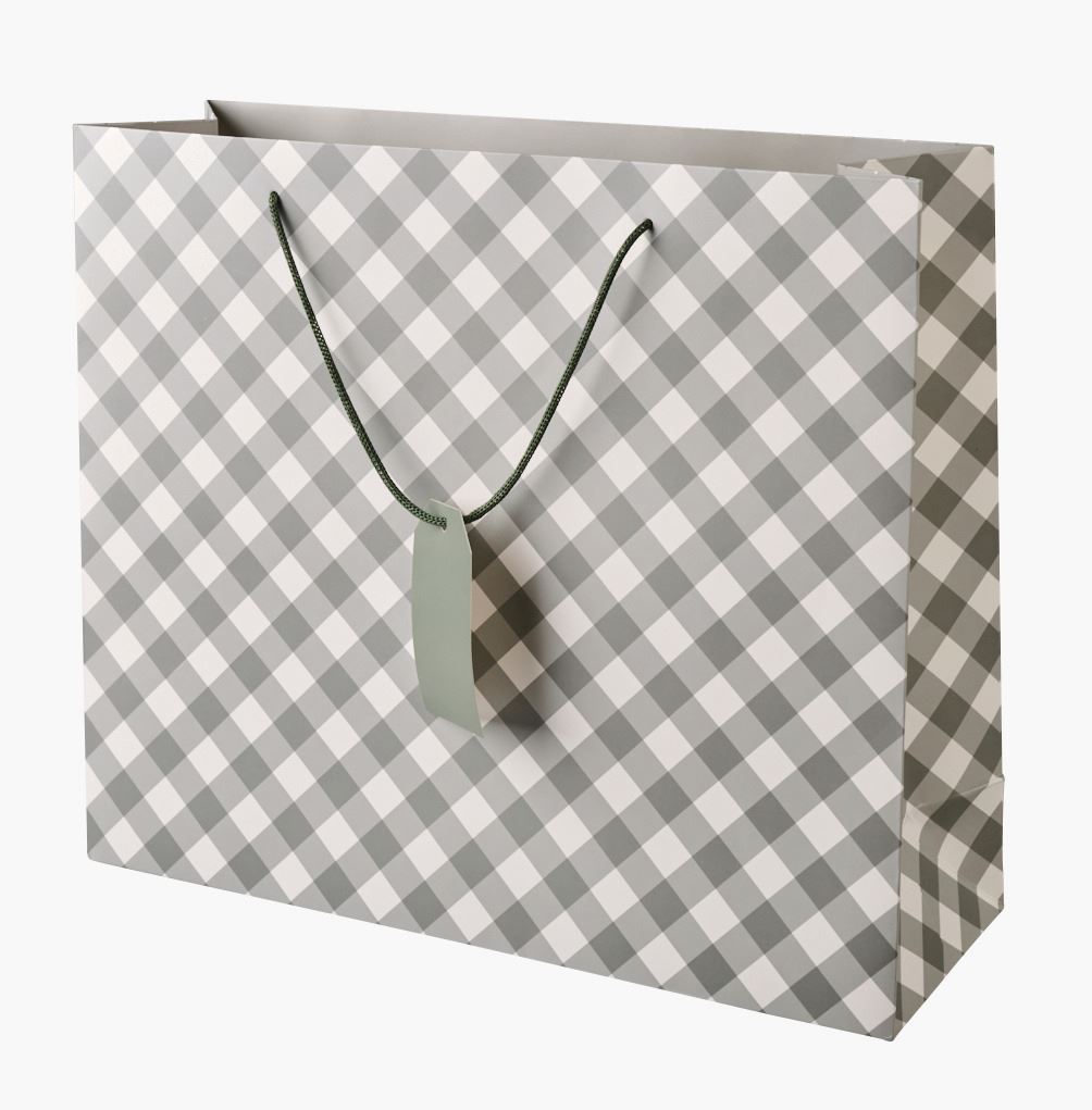 Lahjapussi moniväri/vihreä - 36x42x14 cm moniväri/vihreä - 1