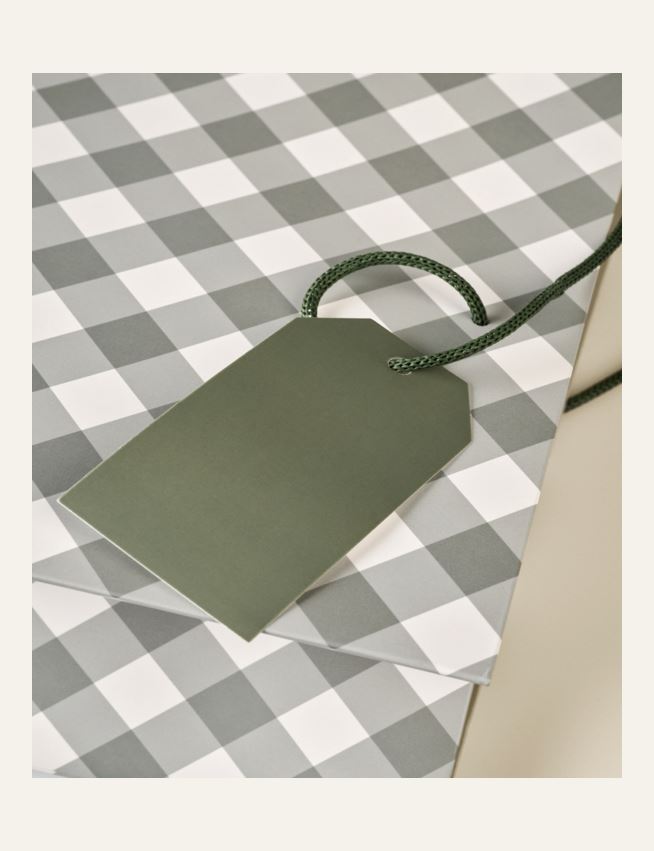 Lahjapussi moniväri/vihreä - 2